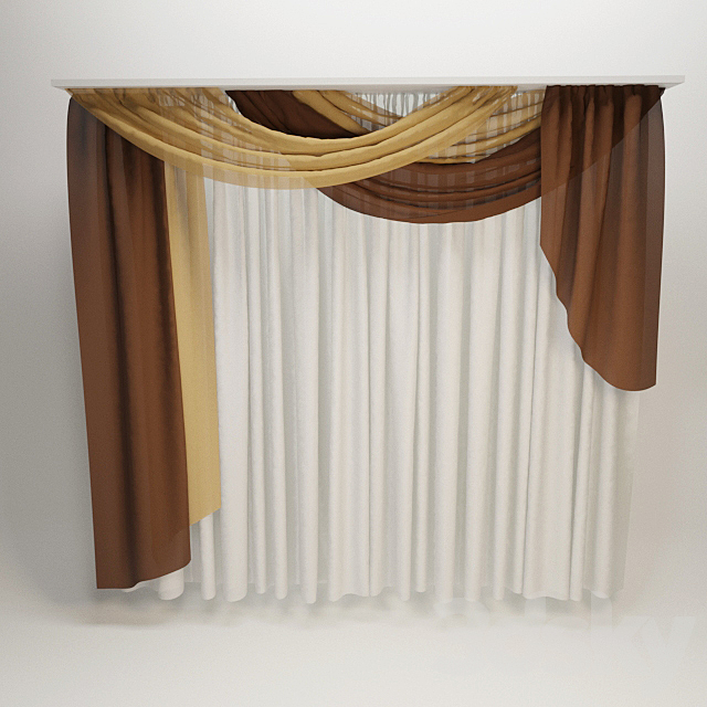 
                                                                                                            Curtains with Lambrequin
                                                    