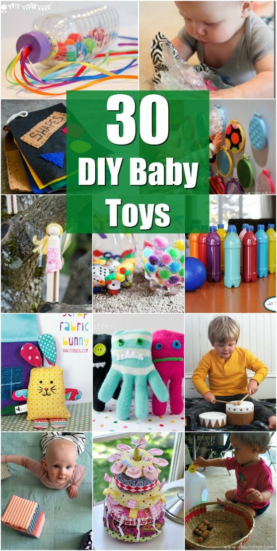 30 Fun And Educational Baby Toys You Can DIY In Your Spare Time