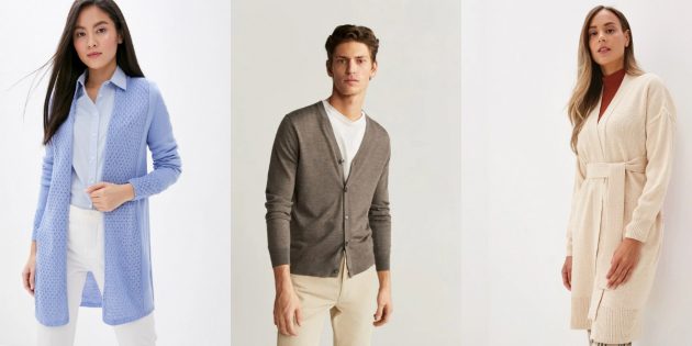 Шерстяной кардиган Шерстяной кардиган