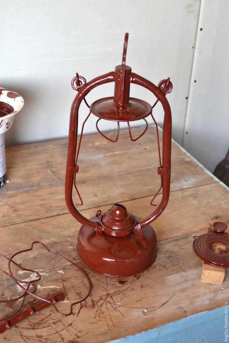 Реставрируем старую керосиновую лампу, фото № 9 Реставрируем старую керосиновую лампу, фото № 9