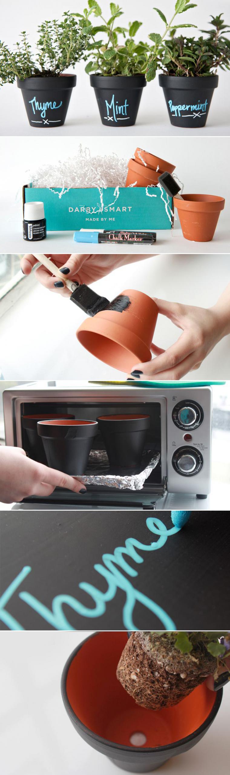 15 простых идей, чтобы преобразить цветочный горшок, фото № 11 15 простых идей, чтобы преобразить цветочный горшок, фото № 11