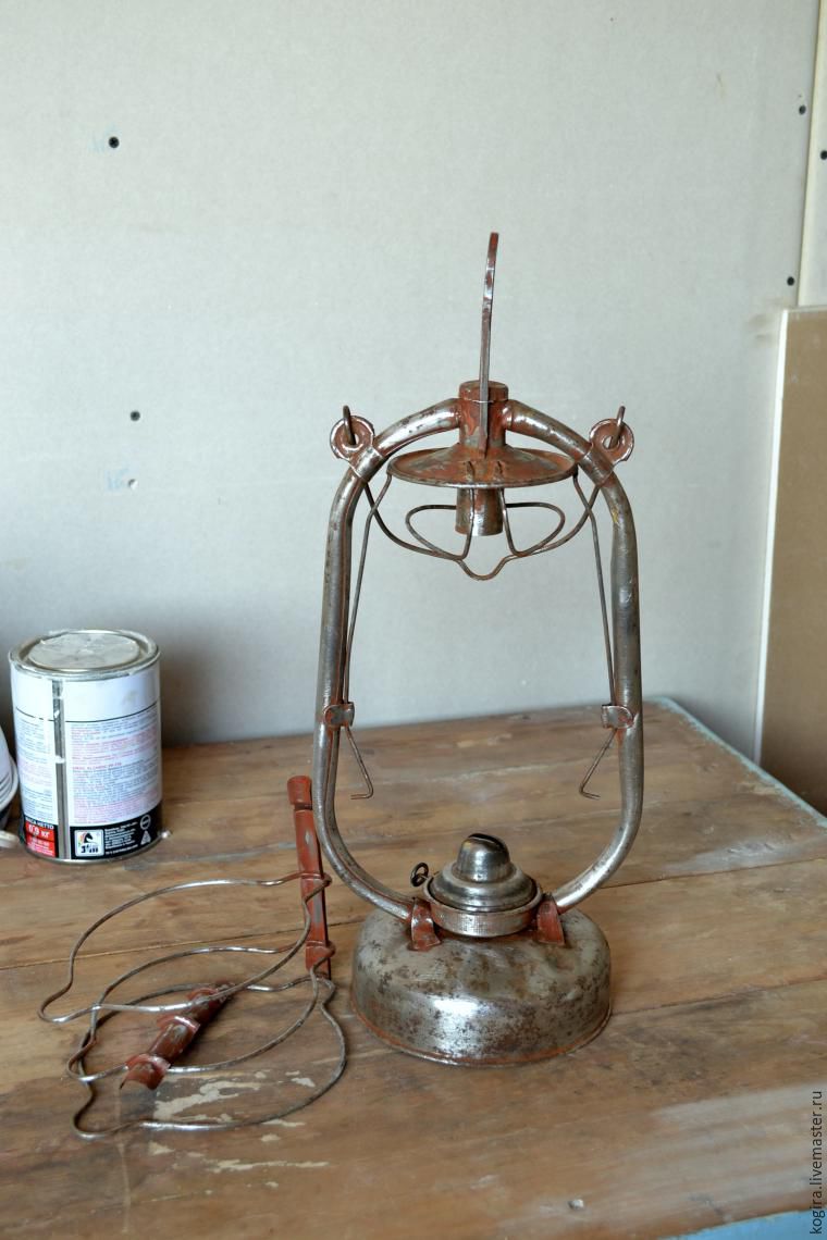 Реставрируем старую керосиновую лампу, фото № 7 Реставрируем старую керосиновую лампу, фото № 7