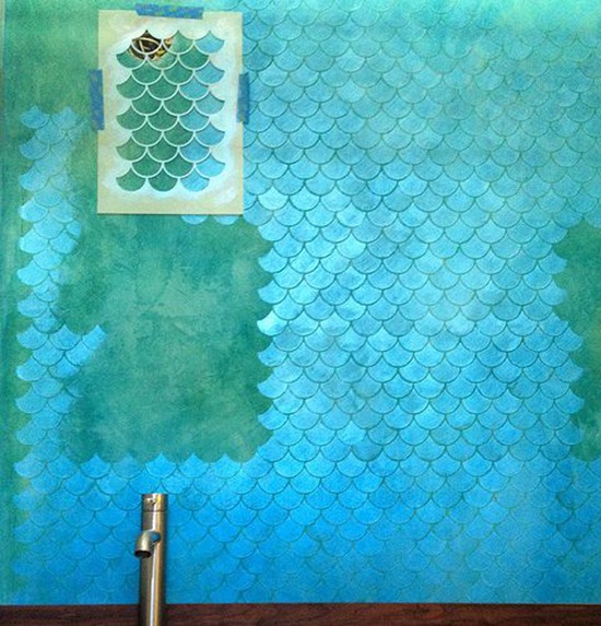 Колоритно и фактурно 20 креативных идей для декора стен и пола, фото № 17