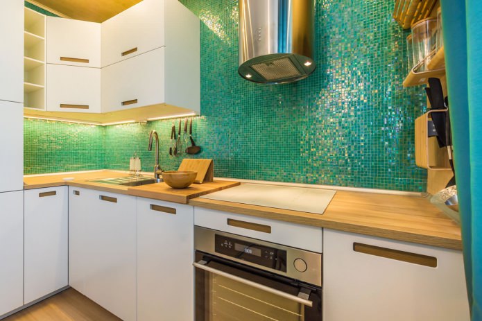 фартук из мозаики фартук из мозаики