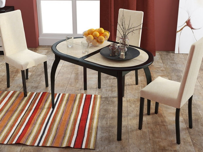 стол с плиткой в интерьере кухни стол с плиткой в интерьере кухни