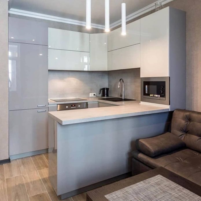 светлая кухонная зона светлая кухонная зона