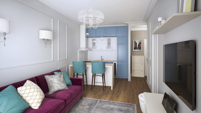 кухня-гостиная кухня-гостиная