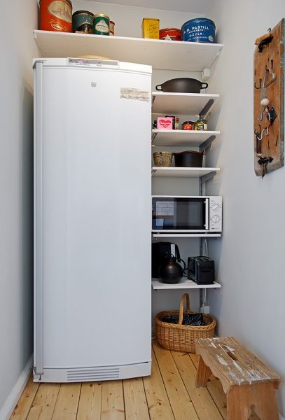 Холодильник на кухне: привила и варианты размещения и 100+ реальных фото примеров