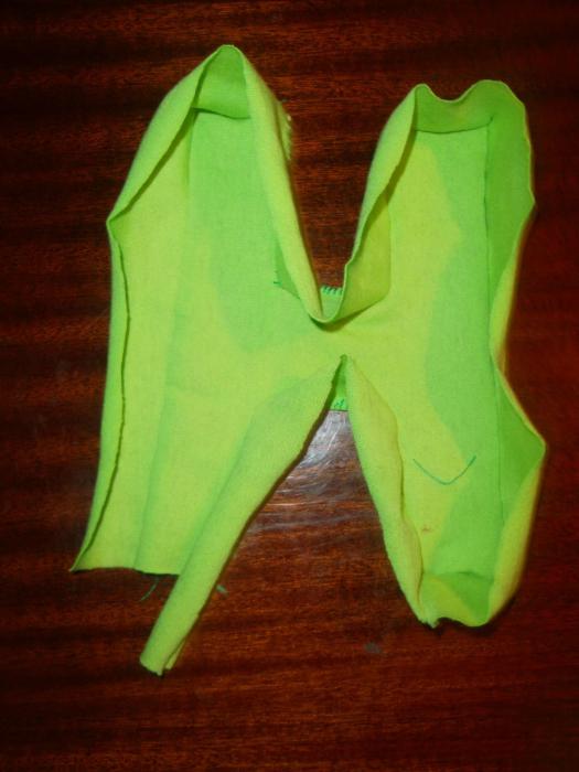 как сделать буквы из ткани