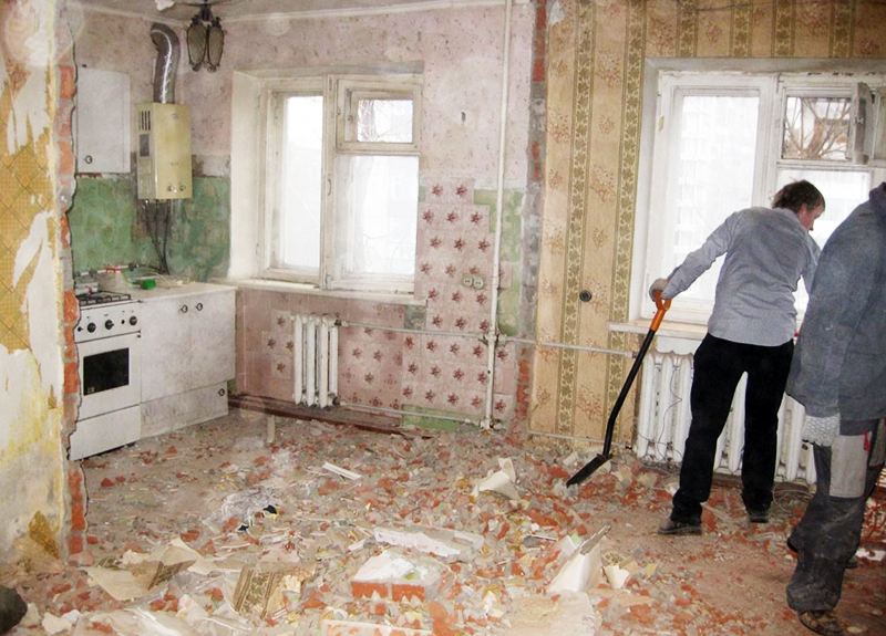 Главное, чтобы стены не оказались несущими 