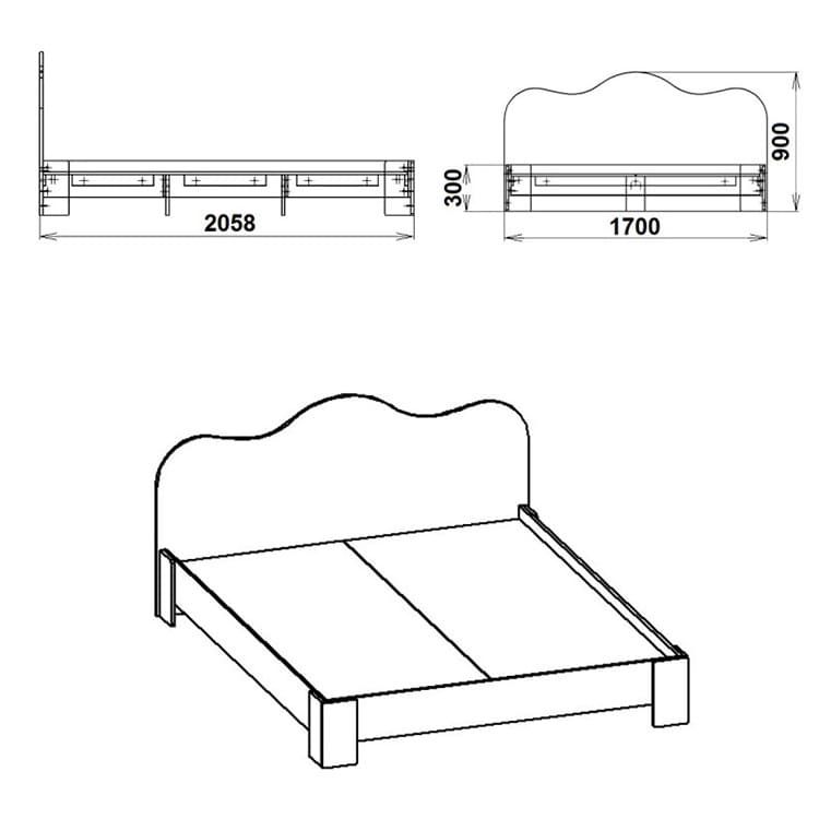 В некоторых случаях двуспальное ложе выбирают и для одного человека