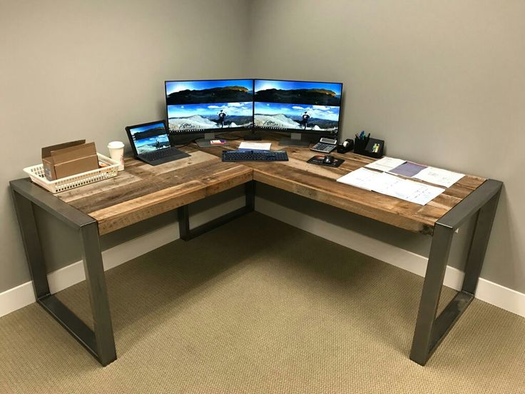 стол с полкой для компьютера 