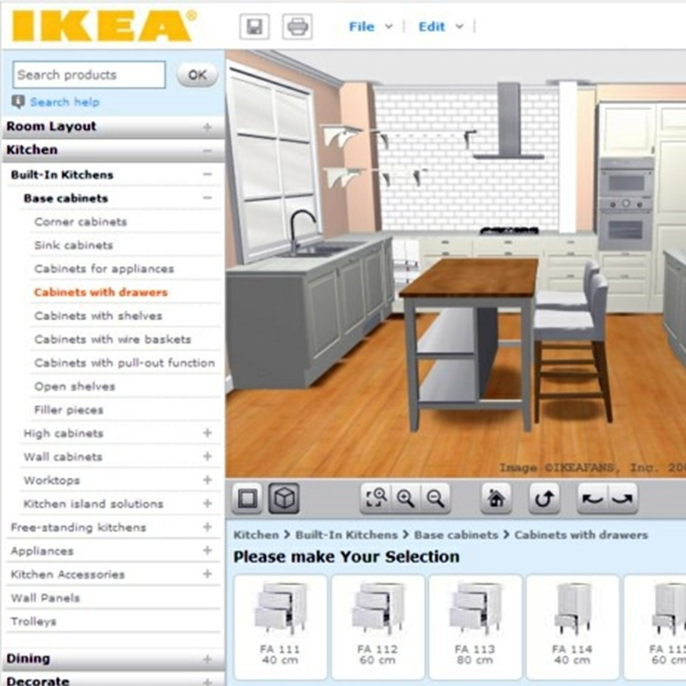 Как сделать проект кухни самому на компьютере программа бесплатно икеа