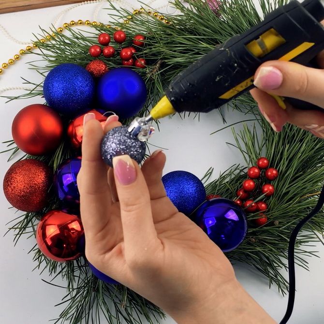 как сделать рождественский венок