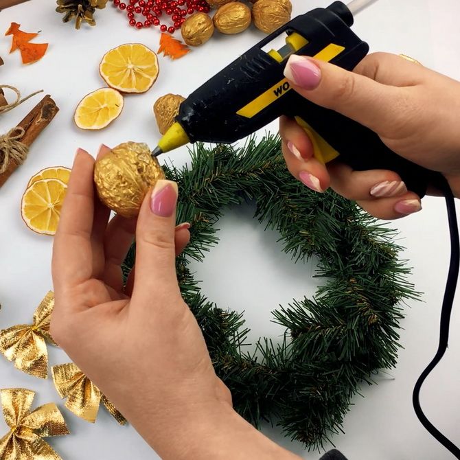 как сделать венок своими руками