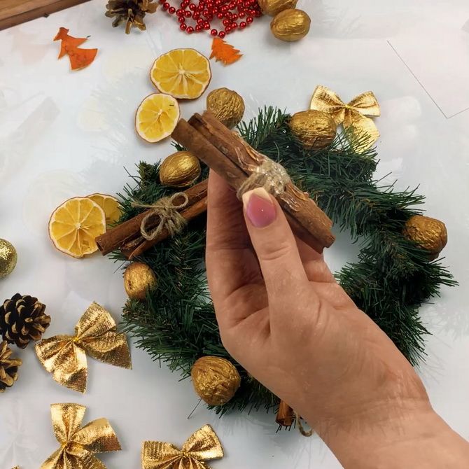 новогодний венок