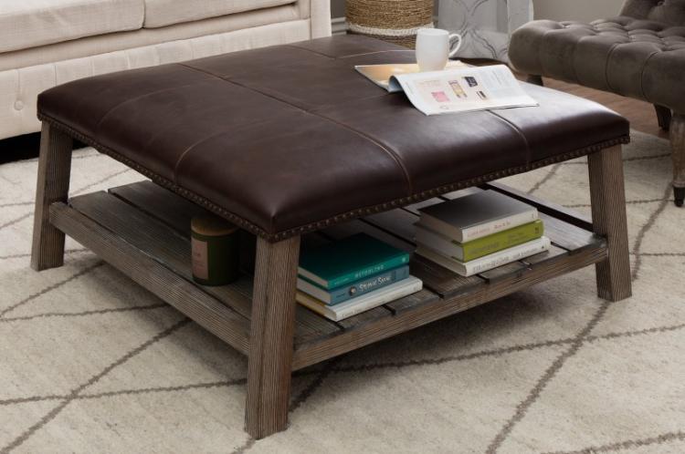 Обтяжка кожей или дермантином - Декор старого стола своими руками