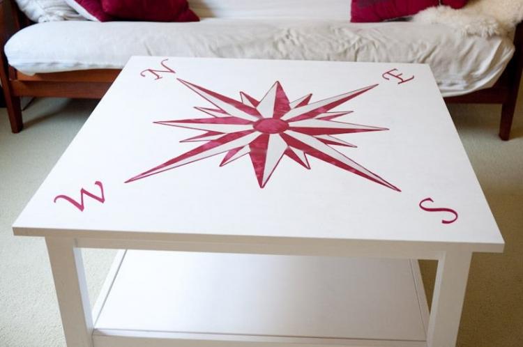 Декор старого стола своими руками - фото и идеи