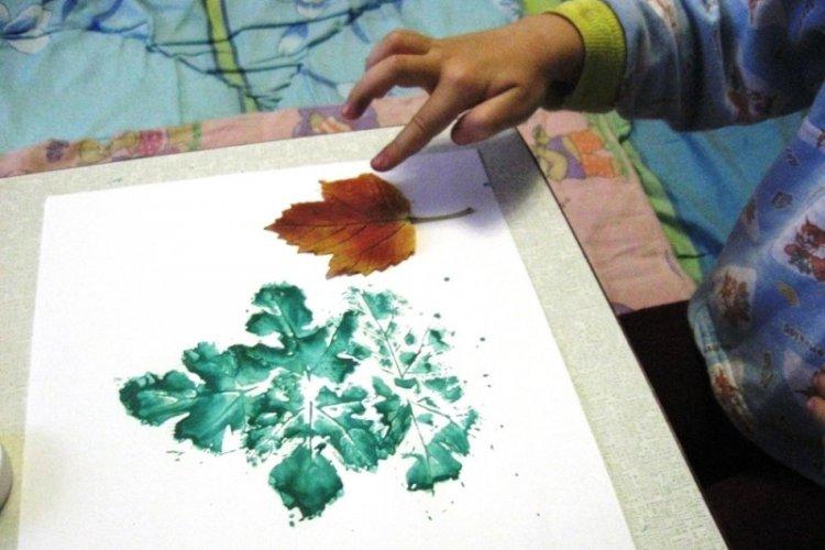 Картины с оттисками - Картины своими руками