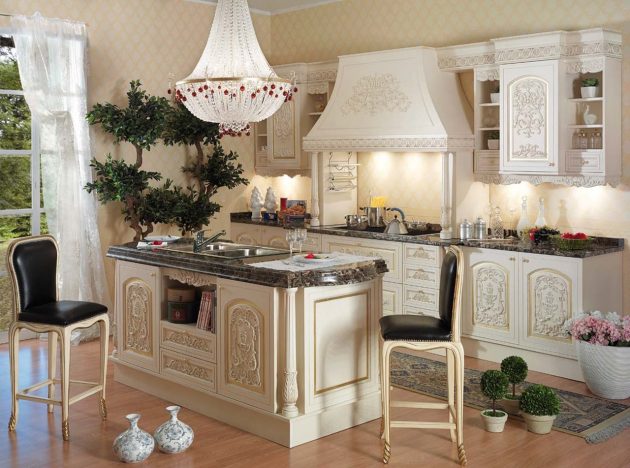 кухня барокко мебель