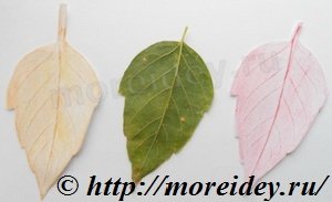 Осенние листья своими руками из бумаги