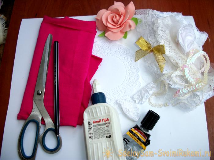 Коробочка в форме сердца своими руками