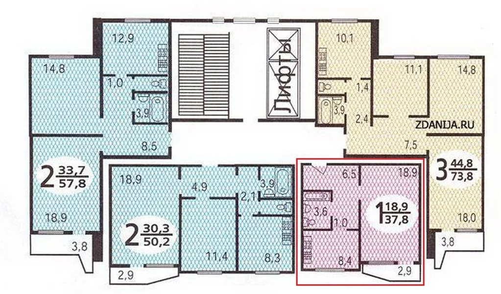 П 44 16. П-44 планировка с размерами. Панельный дом п44т планировки. Планировки квартир п-44 с размерами.