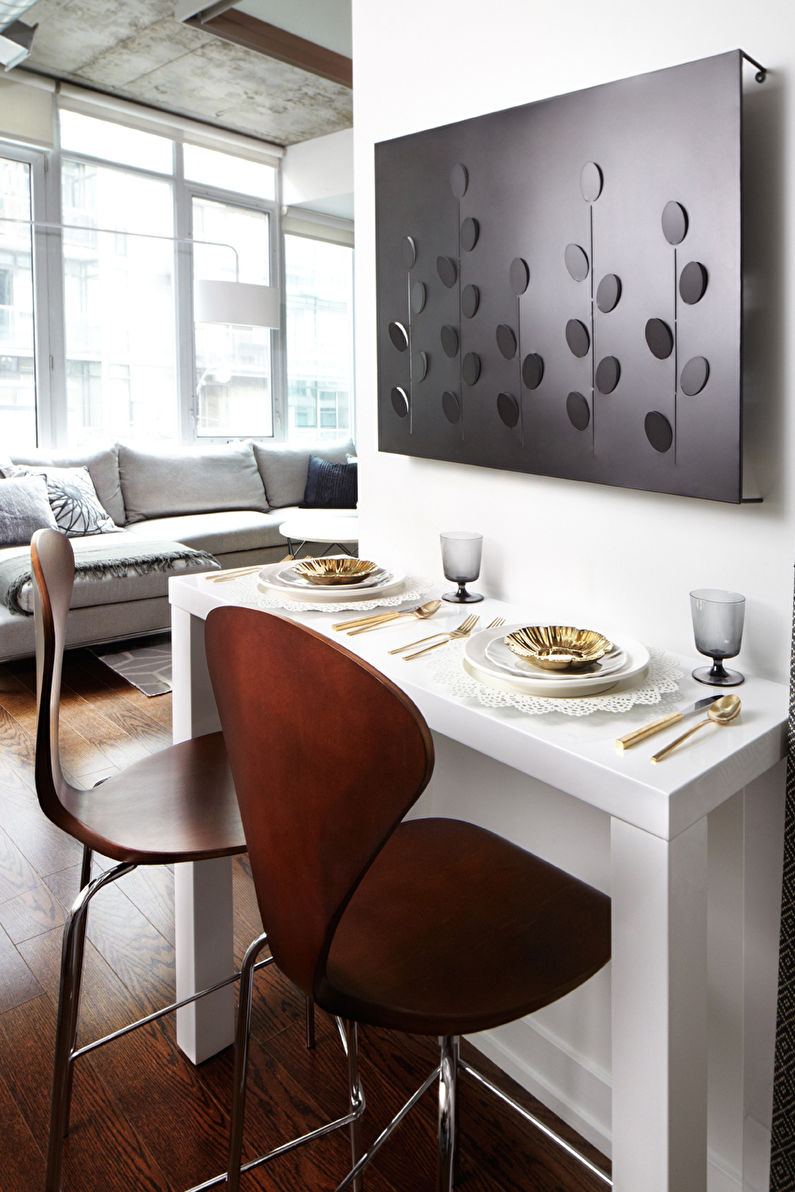 Барная стойка для кухни - фото