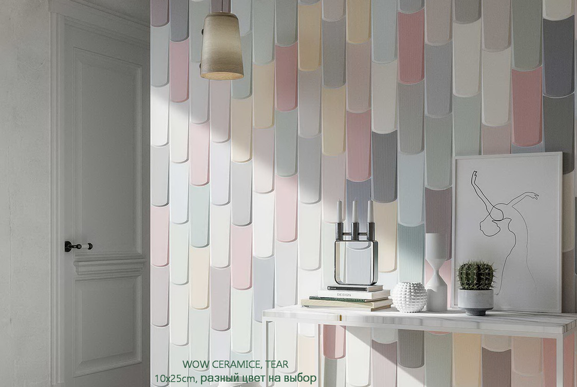 Кухонный фартук из керамической плитки