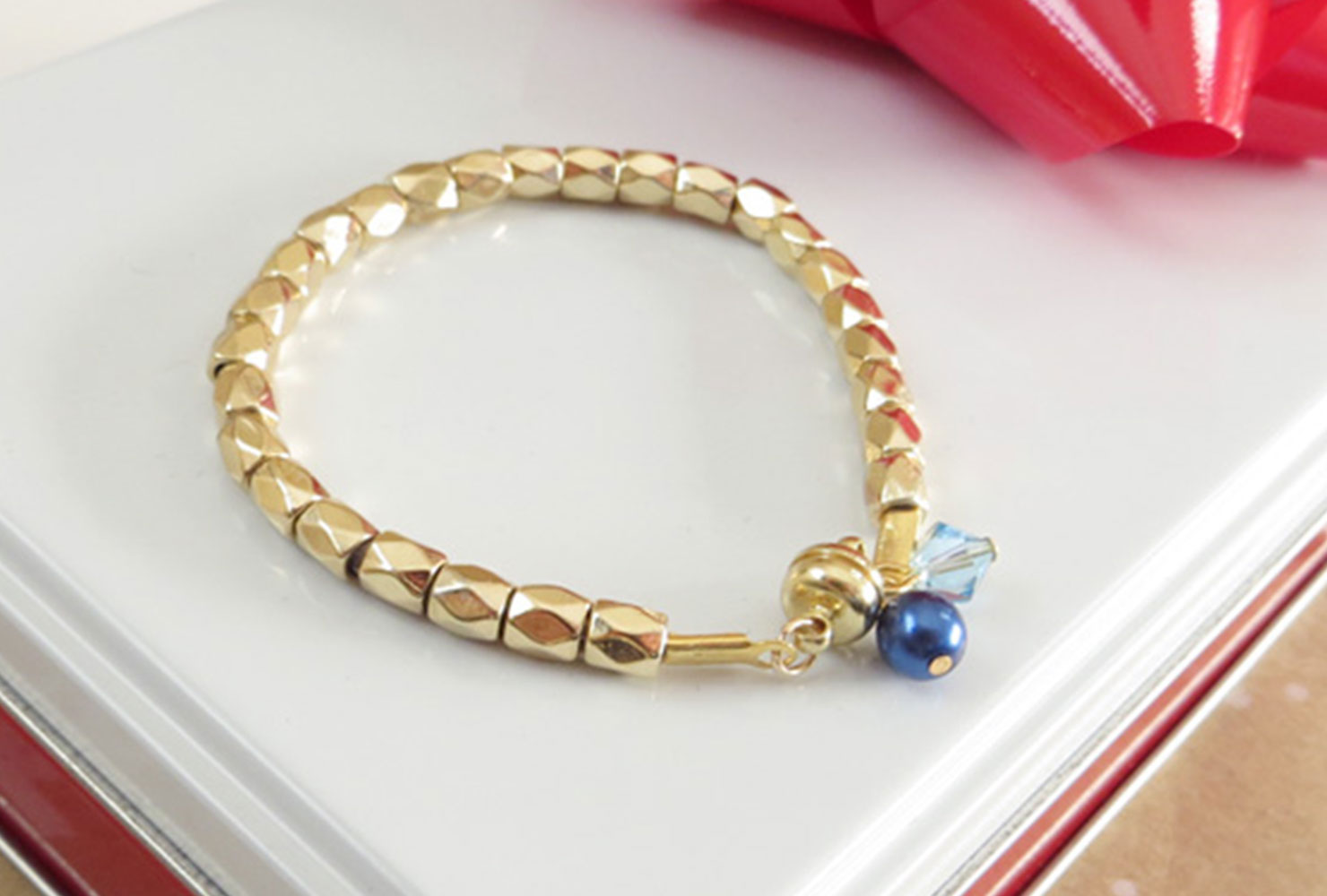 creative gift ideas diy birthstone bracelet500