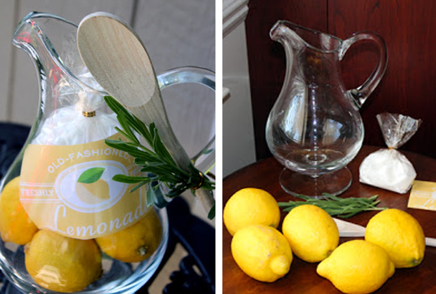 creative gift ideas lemonade kit with pitcher500