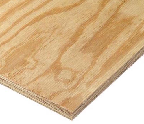 House being sheathed in oriented-strand board (OSB)