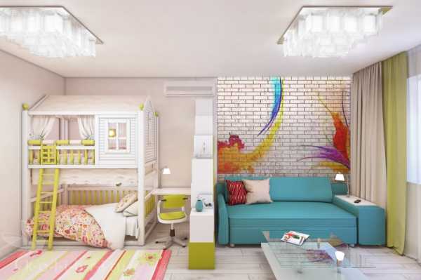 Tlocrt studio-apartmana (22 m²) za obitelj s dvoje djece